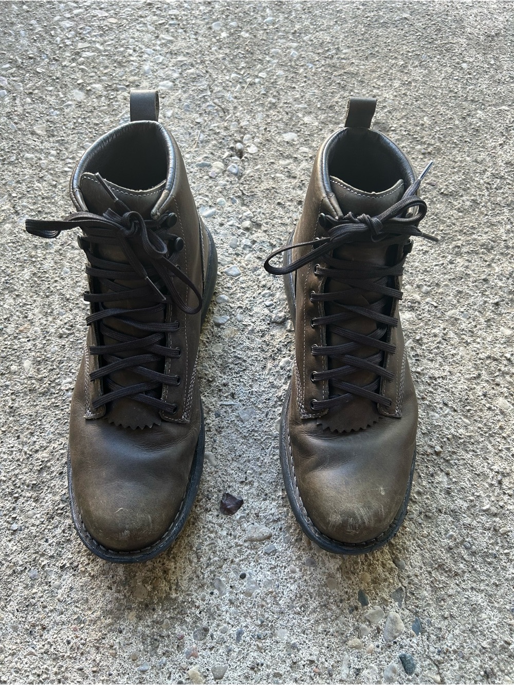Danner Men's Brown Lace-Up Leather Boots Sz 11